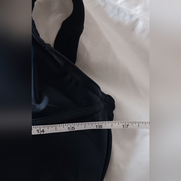 Perfect Sculpt Black Lace Up One Piece Swimsuit XL 1X - Picture 11 of 12